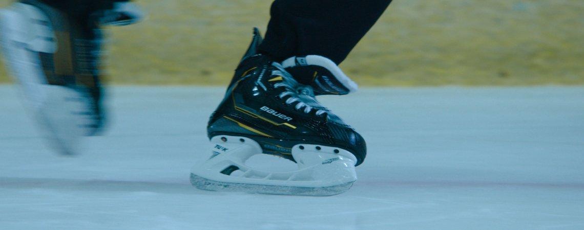 Hockey Skate Bite vs Glide on Ice
