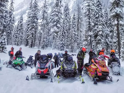 which snowmobile to use for backcountry rescue