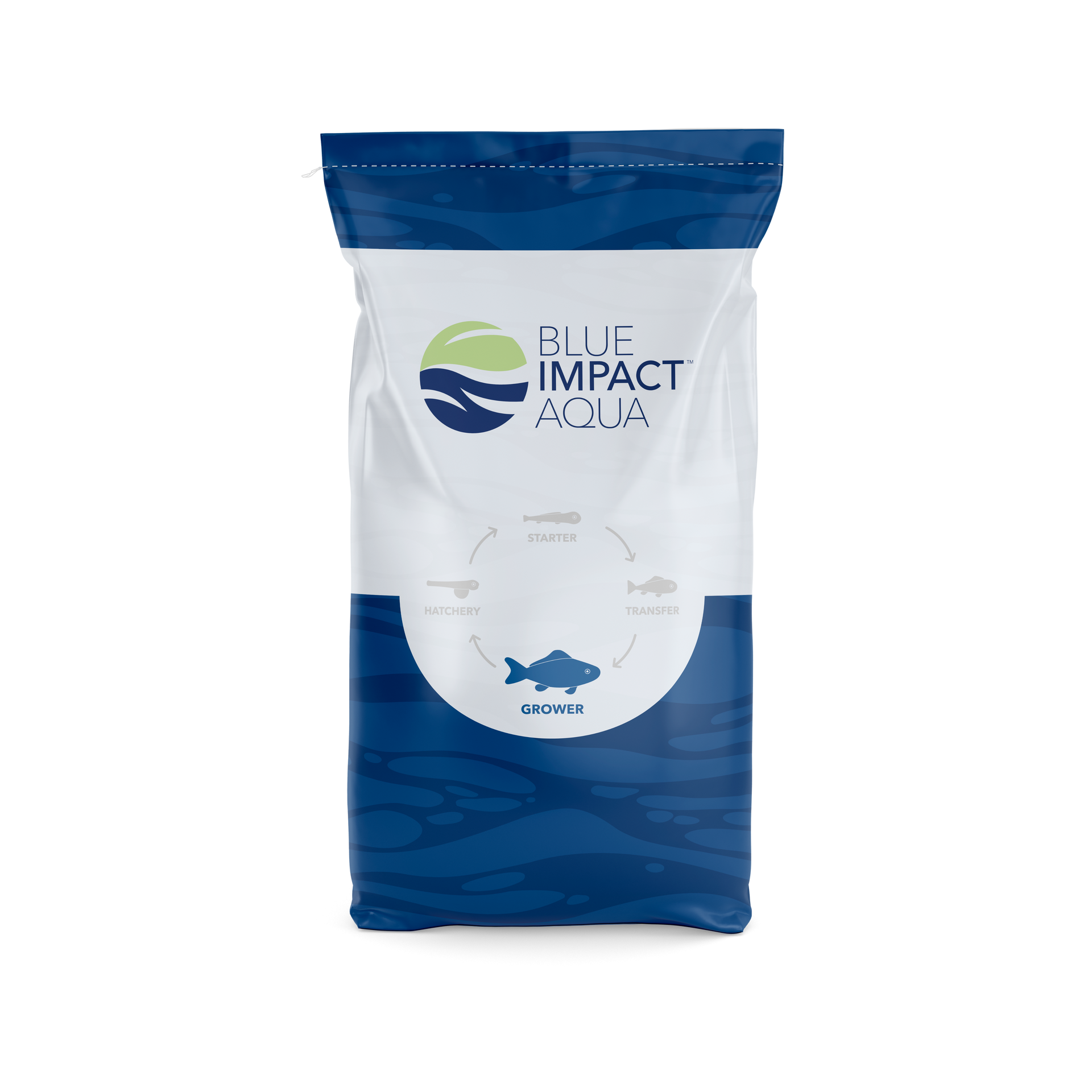 Blue Impact aquaculture feed for trout