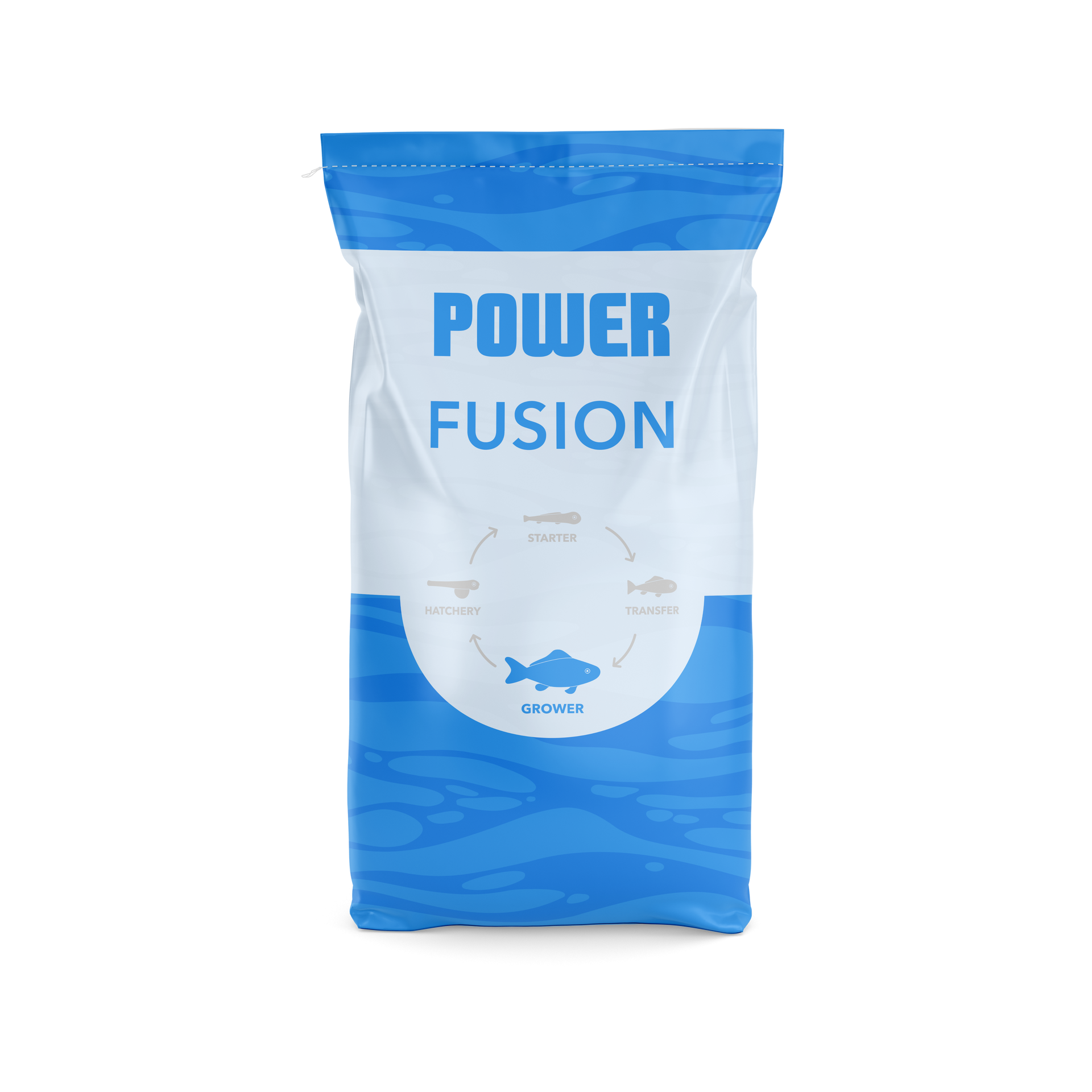 Power Fusion feed for atlantic salmon in Chile