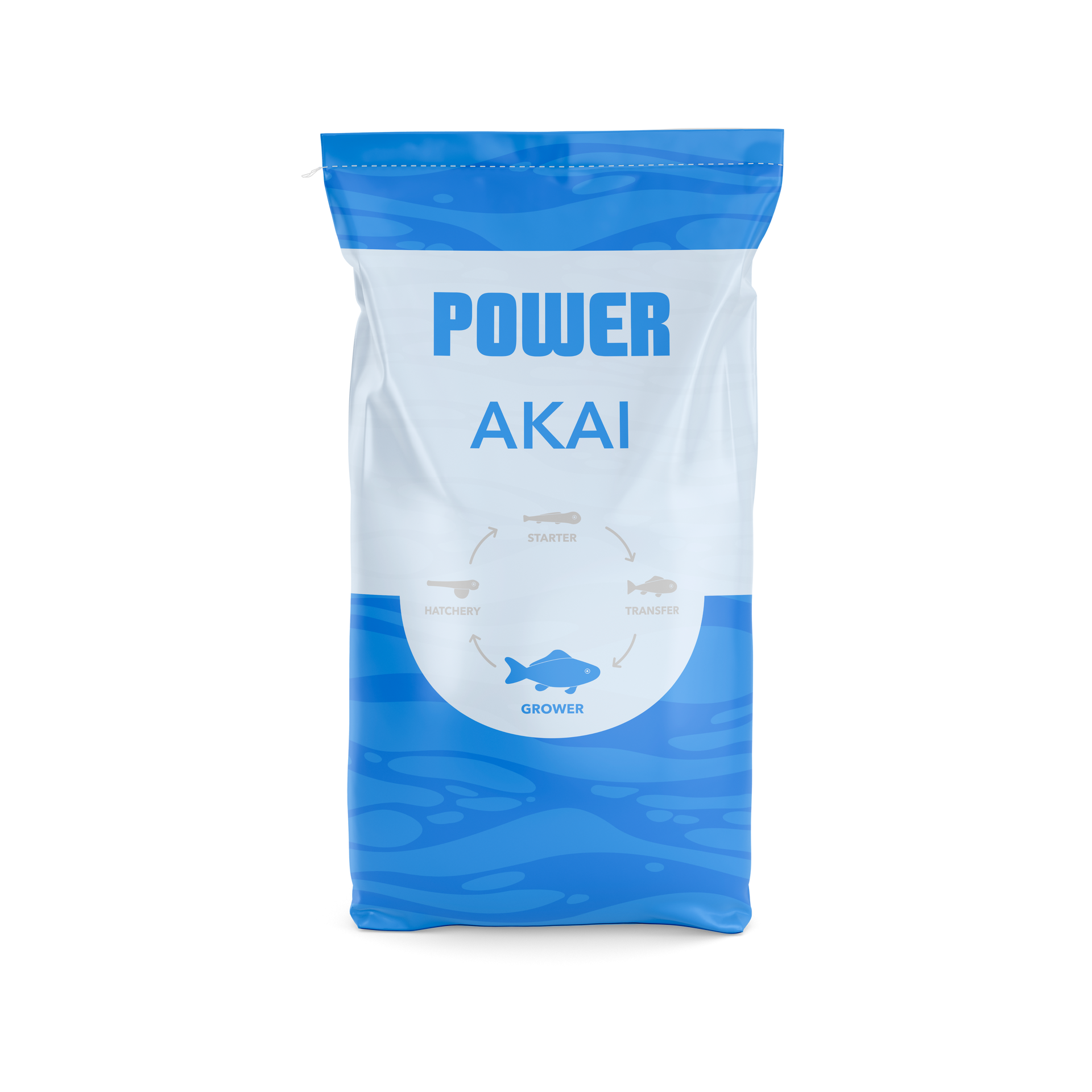 Power Akai high performance feed for coho salmon