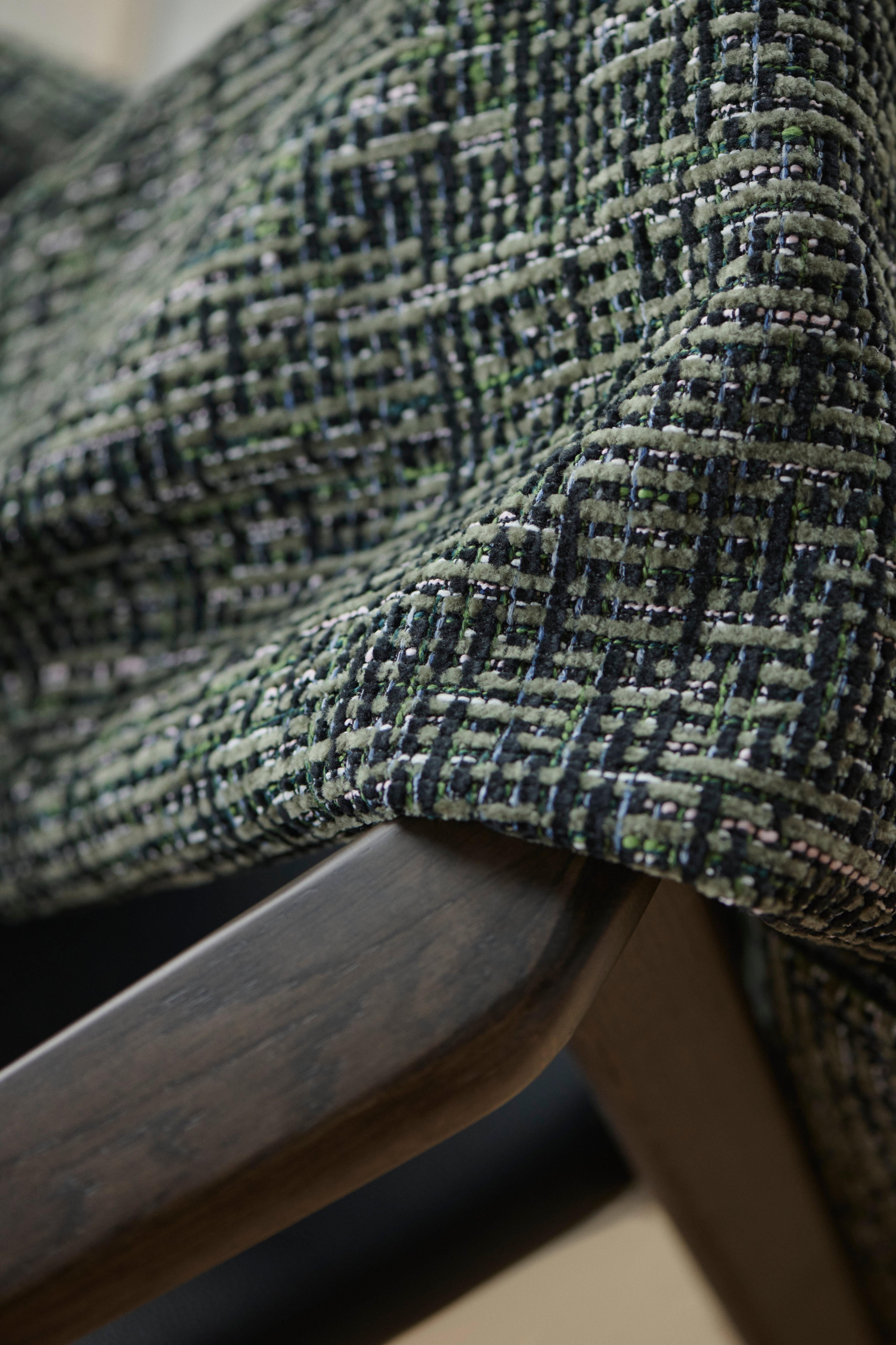 Material-Colour swatch of Tuscany on a chair