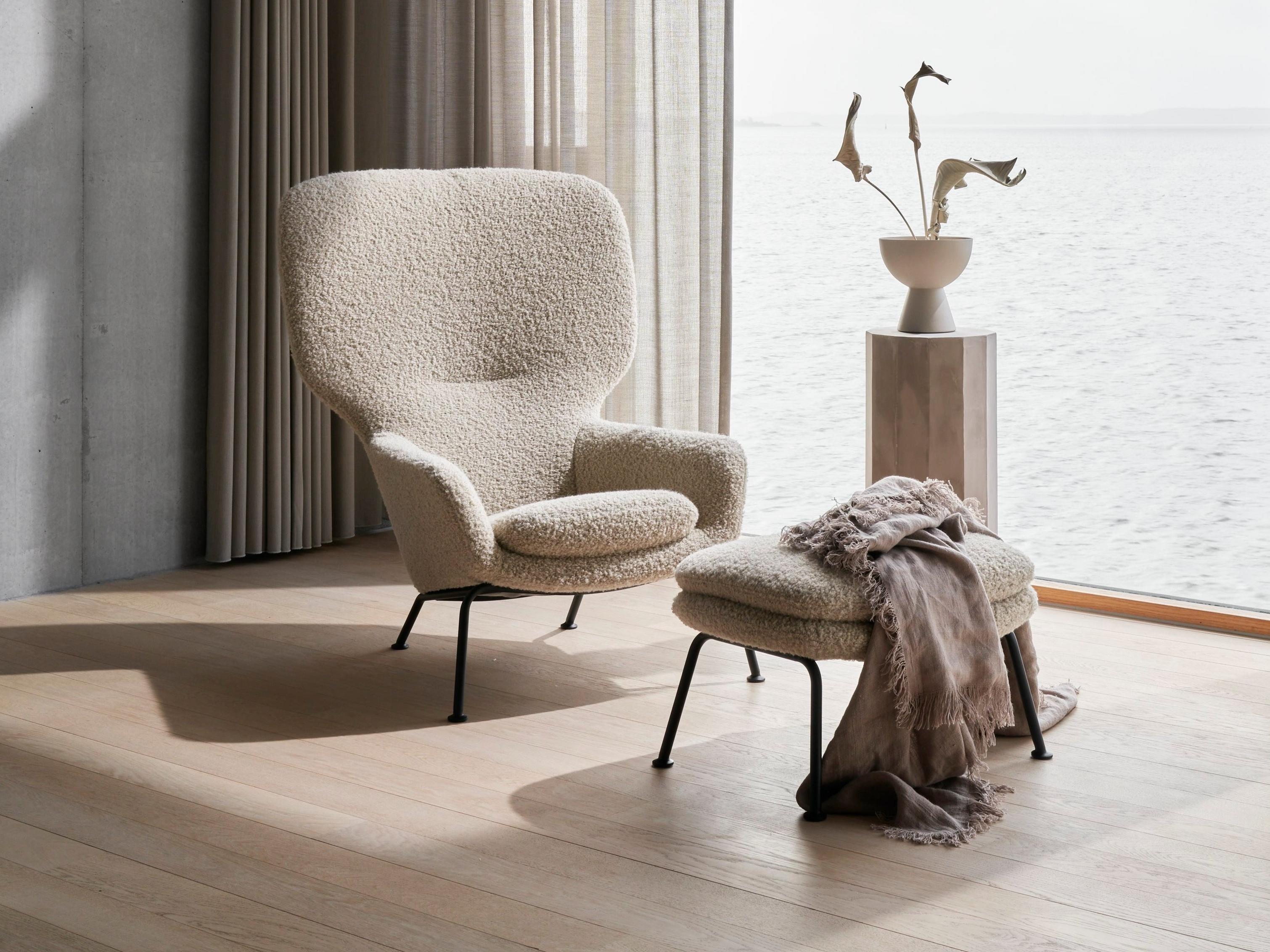 EKORNES ストレスレスチェア ブラウン オットマン付き 本革 EKORNES ストレスレスチェア ブラウン オットマン付き 本革