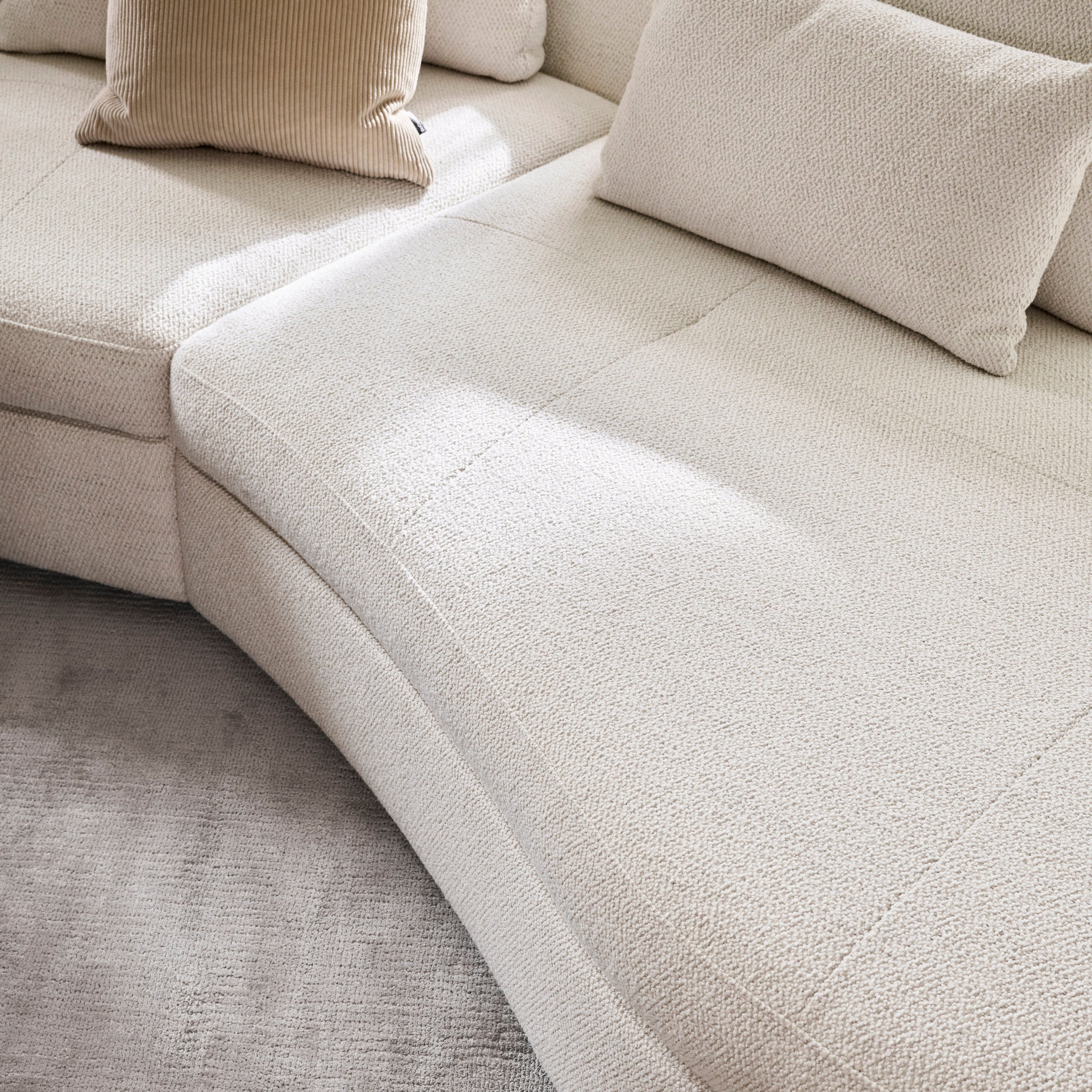 Bergamo sofa med rund loungemodul
