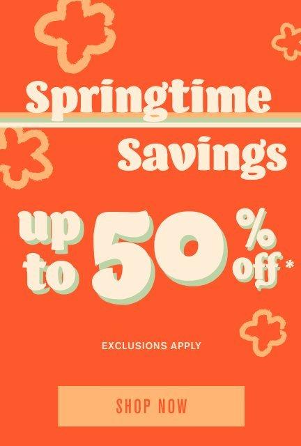 Shop Spring Savings