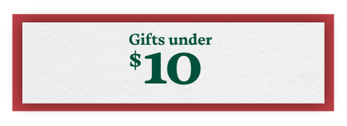 Shop Gifts Under $10