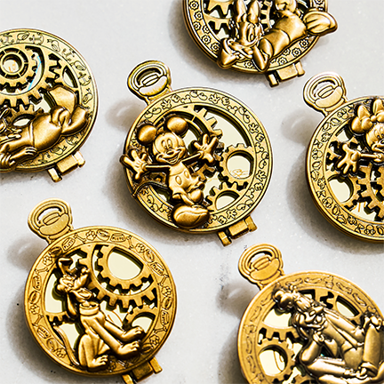 Disney Mickey & Friends Pocket Watch Blind Box Hinge Enamel Pin - BoxLunch Exclusive