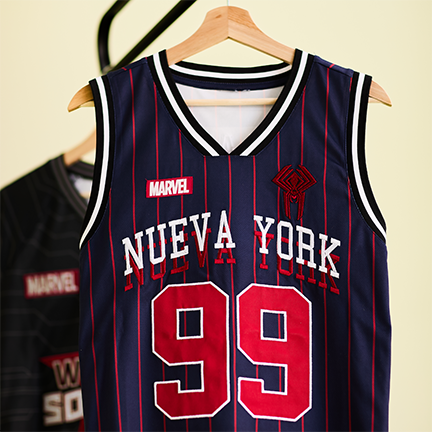Spider-Man: Across the Spiderverse Miguel O'Hara Basketball Jersey