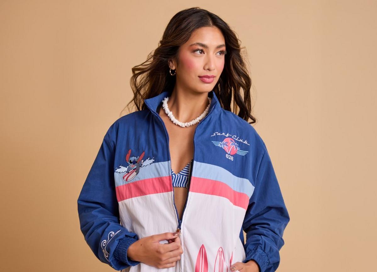 Disney Lilo & Stitch Surfing Stitch Windbreaker - BoxLunch Exclusive