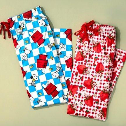 Snoopy & Strawberry Shortcake Sleep Pants