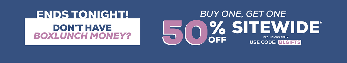 Ends Tonight! Buy One, Get One 50% Off Sitewide - Exclusions Apply