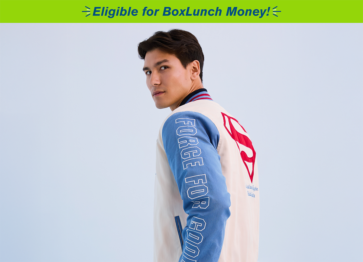 DC Comics Superman Icons Varsity Jacket - BoxLunch Exclusive