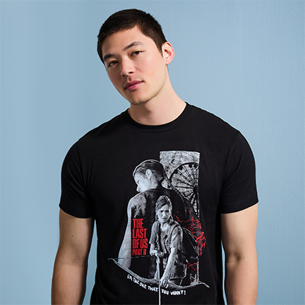 The Last of Us Part II Abby & Ellie Portrait T-Shirt - BoxLunch Exclusive