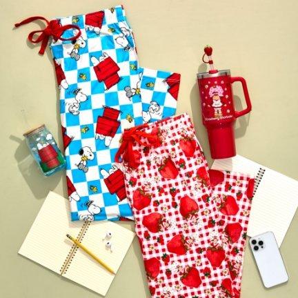 Snoopy & Strawberry Shortcake Sleep Pants