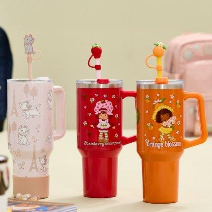 Straw Tumbler with Handle