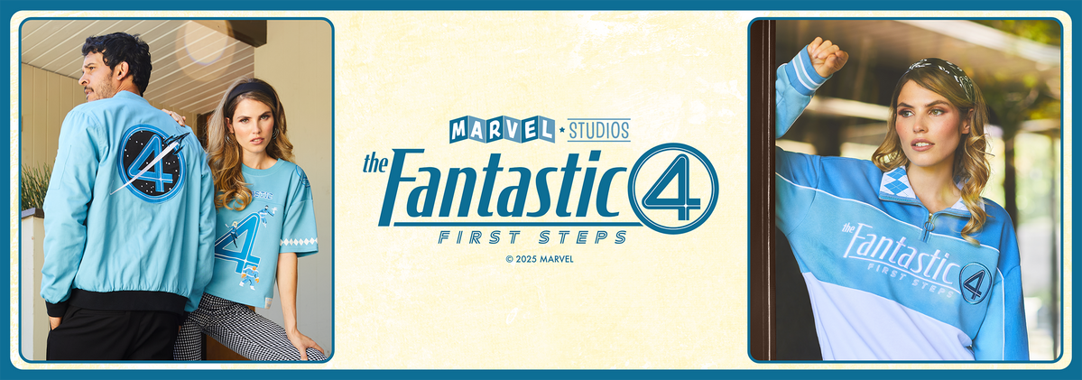 A Video of Marvel The Fantastic Four Merch