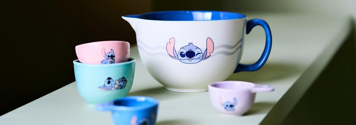 Disney Lilo & Stitch Mixing Bowl & Measuring Cup Set - BoxLunch Exclusive
