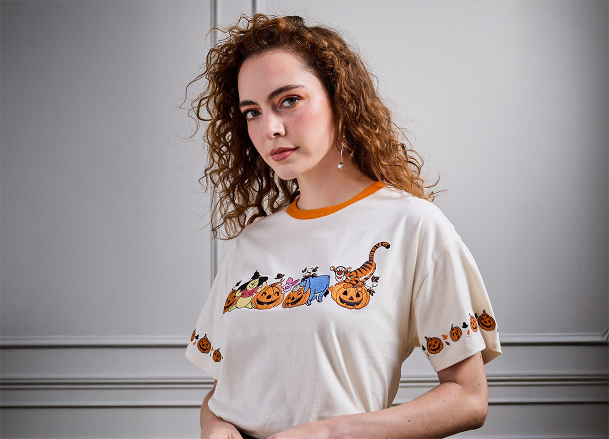 Disney Winnie the Pooh Jack-o-Lantern Pooh Bear & Friends Women's T-Shirt - BoxLunch Exclusive