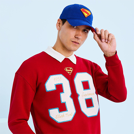 DC Comics Superman Vintage Jersey Crewneck - BoxLunch Exclusive