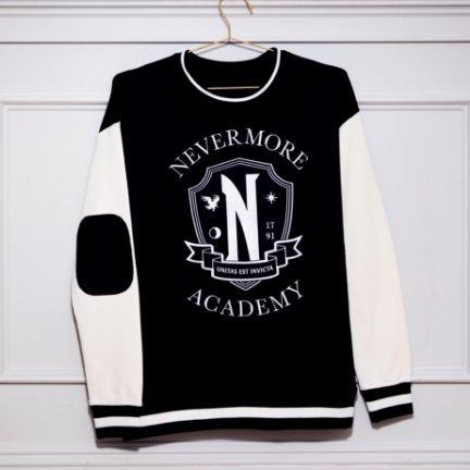 Wednesday Nevermore Academy Crest Crewneck - BoxLunch Exclusive