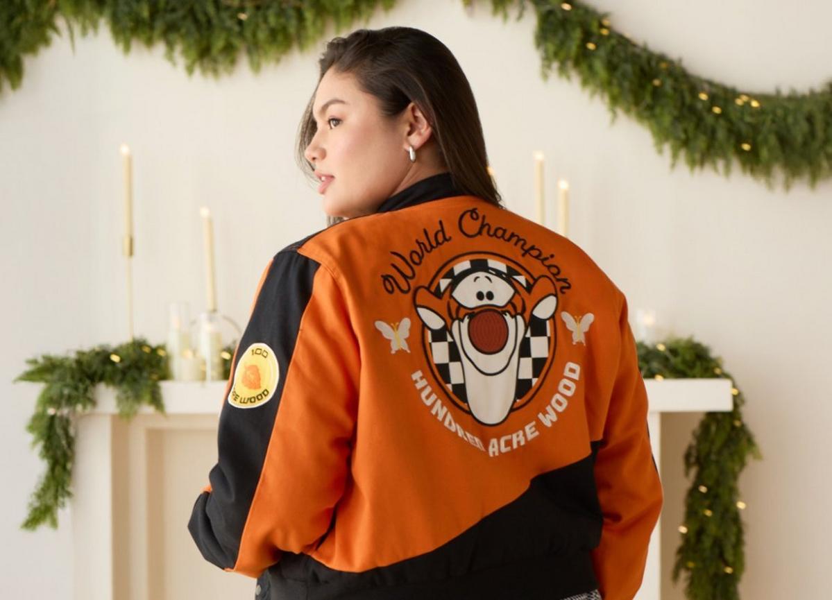 Disney Winnie the Pooh Tigger Icons Women's Cropped Moto Jacket — BoxLunch Exclusive
