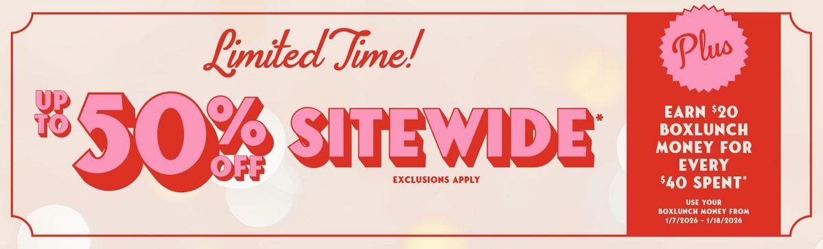 Limited Time! 30% Off Sitewide