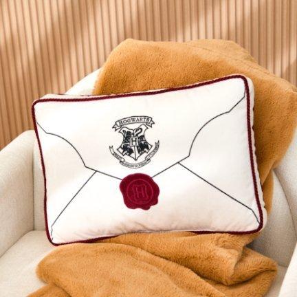Harry Potter Hogwarts Letter Figural Pillow — BoxLunch Exclusive
