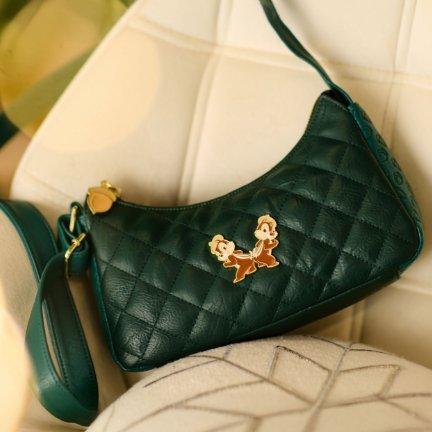 Loungefly Disney Chip & Dale Quilted Shoulder Bag - BoxLunch Exclusive