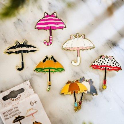 Loungefly Disney Cats & Dogs Umbrella Blind Box Enamel Pin - BoxLunch Exclusive