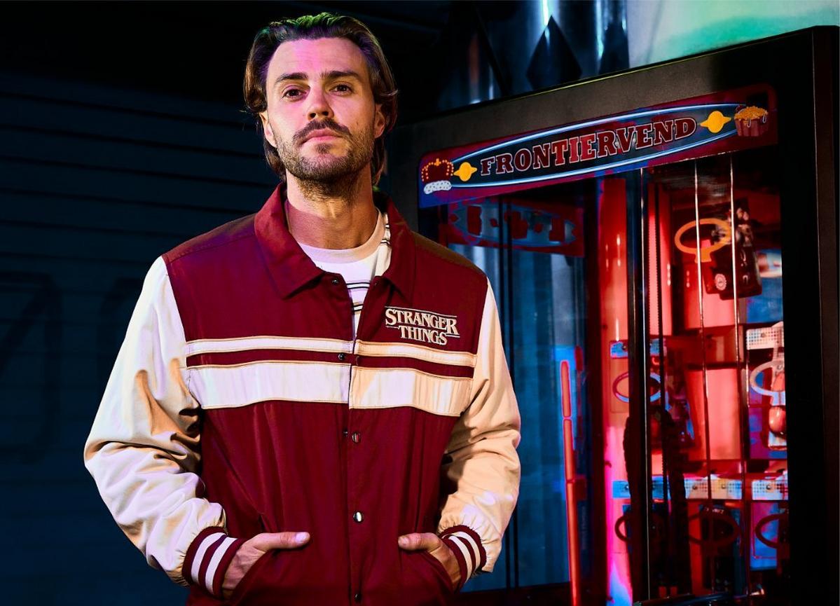 Stranger Things Logo Retro Varisty Jacket - BoxLunch Exclusive