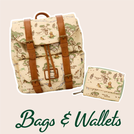 Loungefly Disney Winnie the Pooh Hundred Acre Wood Map Buckle Strap Mini Backpack & Wallet (BoxLunch 10th Anniversary Edition) - BoxLunch Exclusive