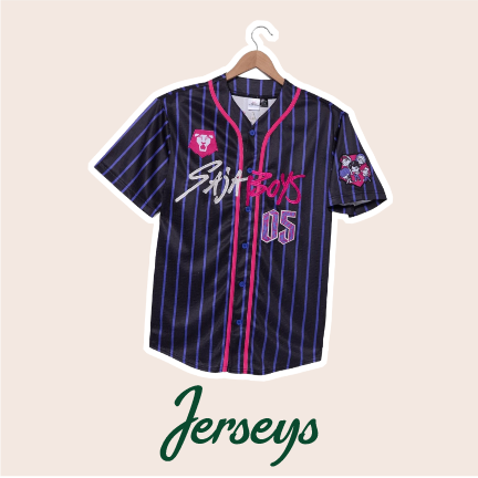 KPop Demon Hunters Saja Boys Baseball Jersey — BoxLunch Exclusive