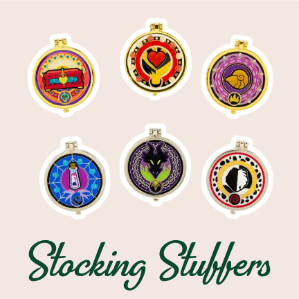 Loungefly Disney Villain Compact Mirror Blind Box Enamel Pin — BoxLunch Exclusive