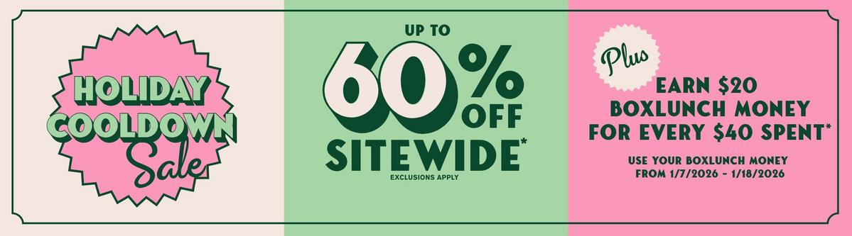 Christmas Sale! Up T0 60% Off Sitewide