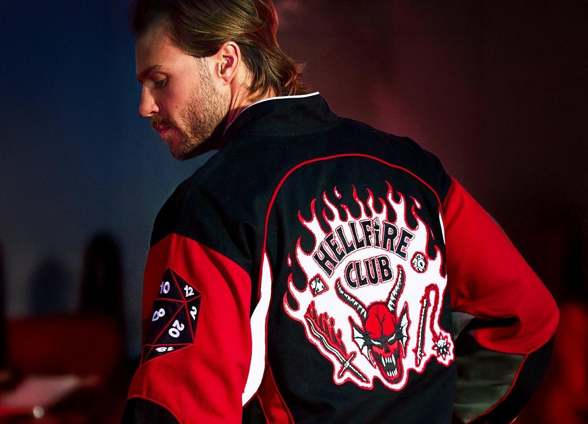 Stranger Things Hellfire Club Moto Jacket - BoxLunch Exclusive