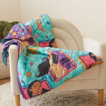 Disney Pocahontas Retro Quilted Blanket — BoxLunch Exclusive