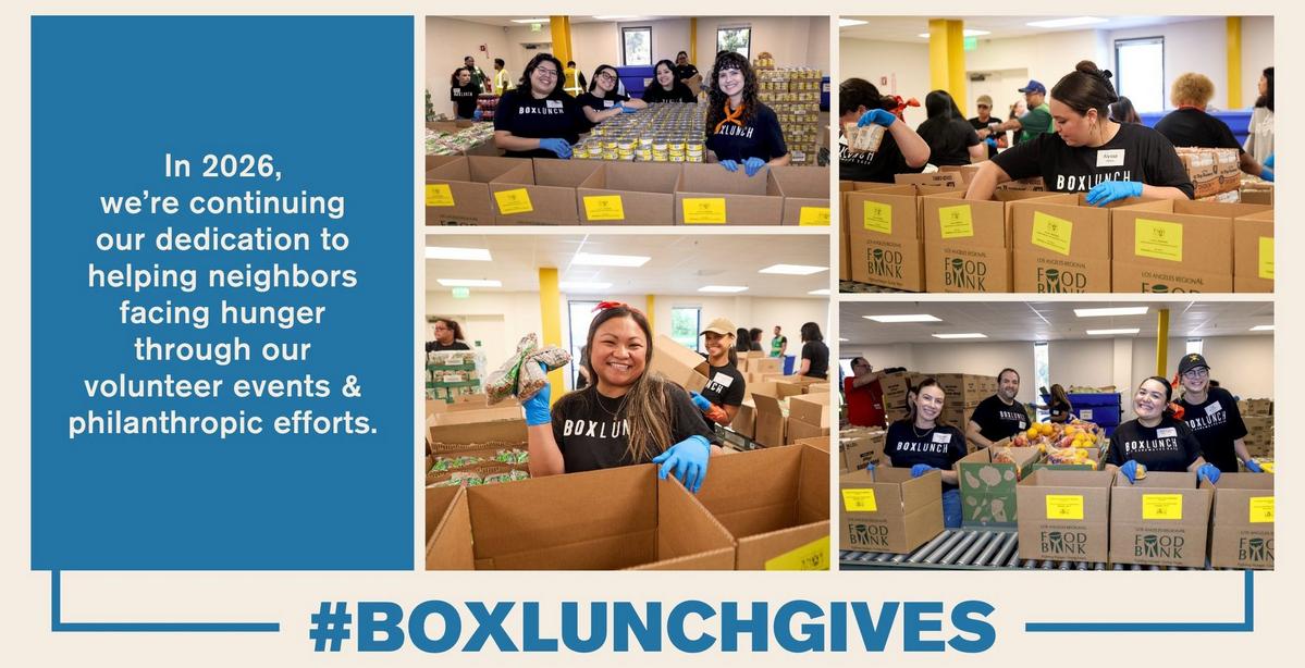 In 2026. we're continuing our dedication to helping those facing hunger through our volunteer events and philanthropic efforts.