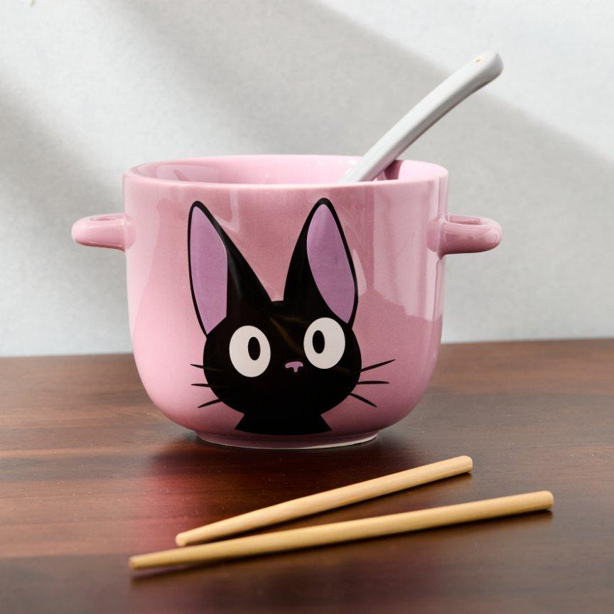 Studio Ghibli® Kiki's Delivery Service Jiji Ramen Set — BoxLunch Exclusive