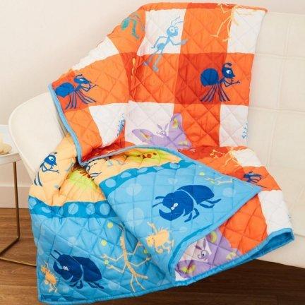 Disney Pixar A Bug's Life Retro Quilted Blanket — BoxLunch Exclusive