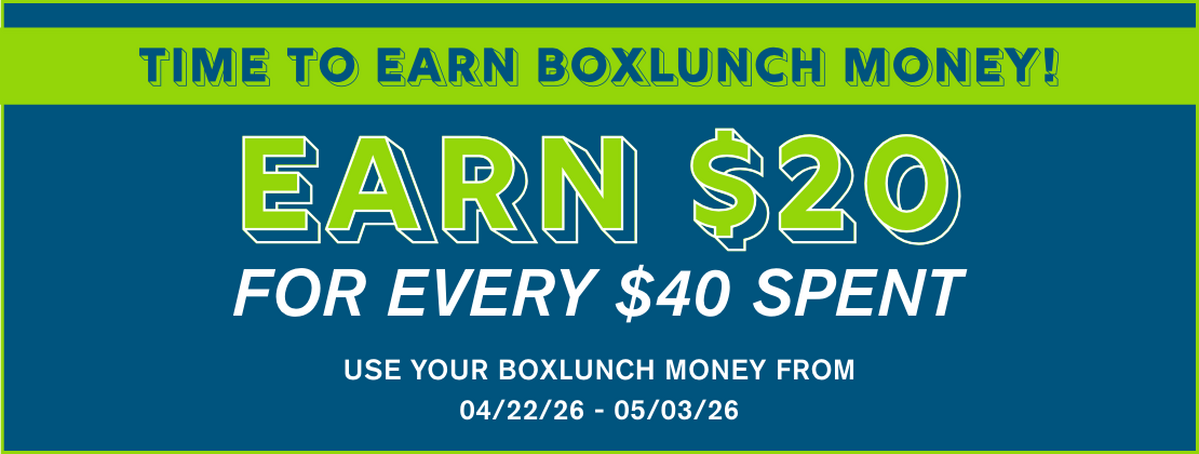 Time To Earn BoxLunch Money!