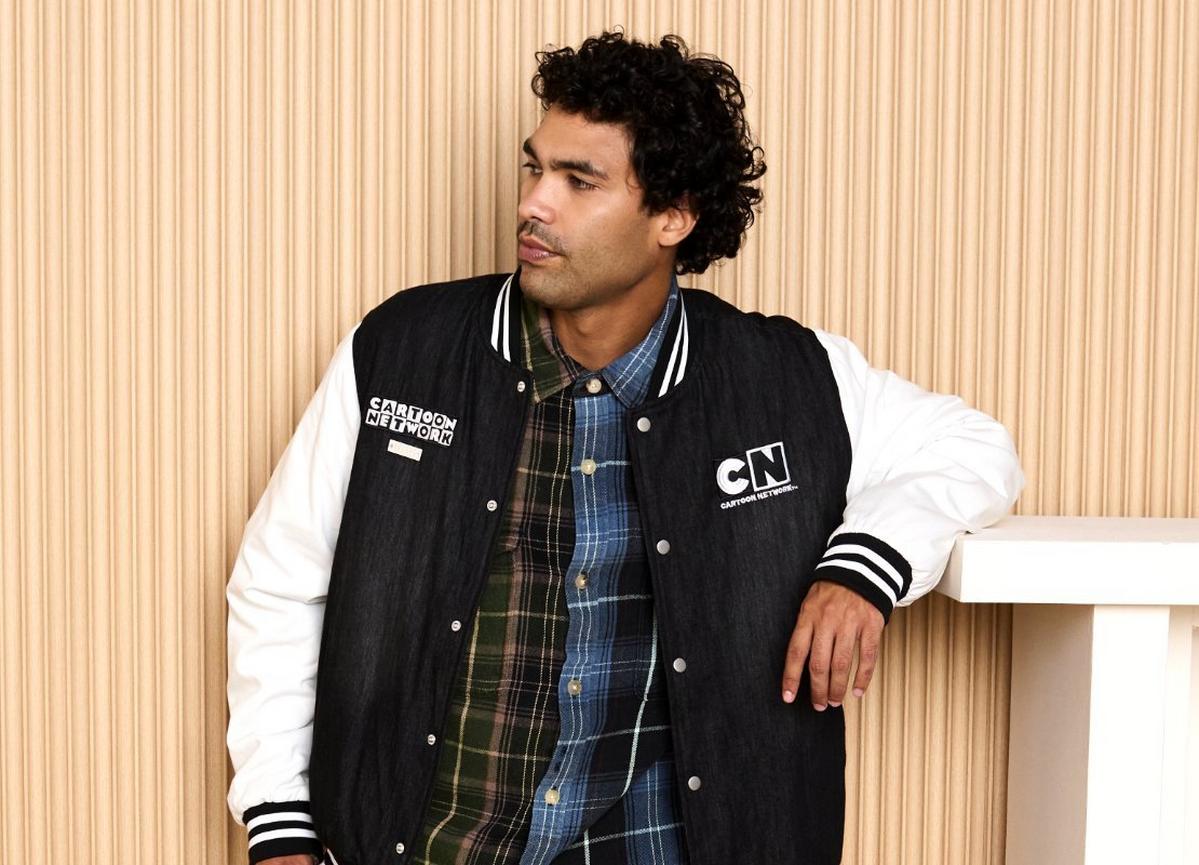 Cartoon Network Denim Varsity Jacket (BoxLunch 10th Anniversary) — BoxLunch Exclusive