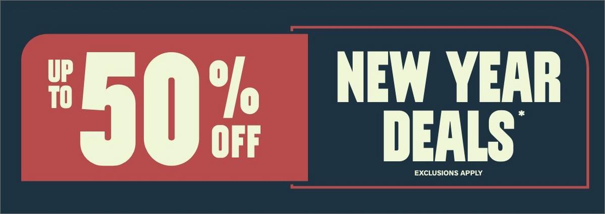 Up To 50% Off New Deals