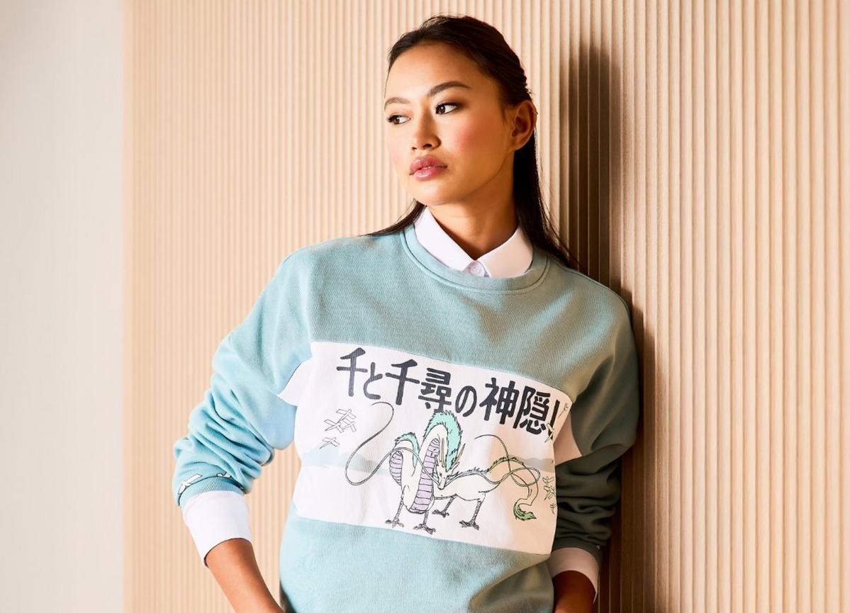 Studio Ghibli® Spirited Away No-Face Embroidered Hoodie - BoxLunch Exclusive