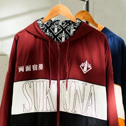Jujutsu Kaisen Sukuna Color Block Windbreaker — BoxLunch Exclusive