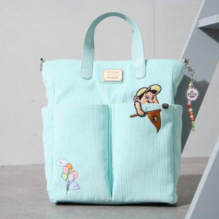 Loungefly Disney Pixar Up Russell Peeking Pocket Corduroy Tote - BoxLunch Exclusive
