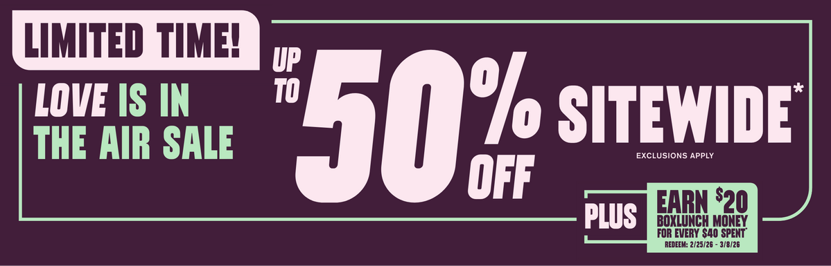 Limited Time! Up To 50% Off Sitewide
