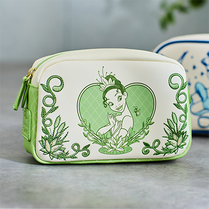 Loungefly Disney The Princess and the Frog Tiana Illustrated Cosmetic Bag — BoxLunch Exclusive