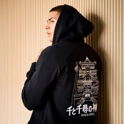 Studio Ghibli® Spirited Away No-Face Embroidered Hoodie - BoxLunch Exclusive