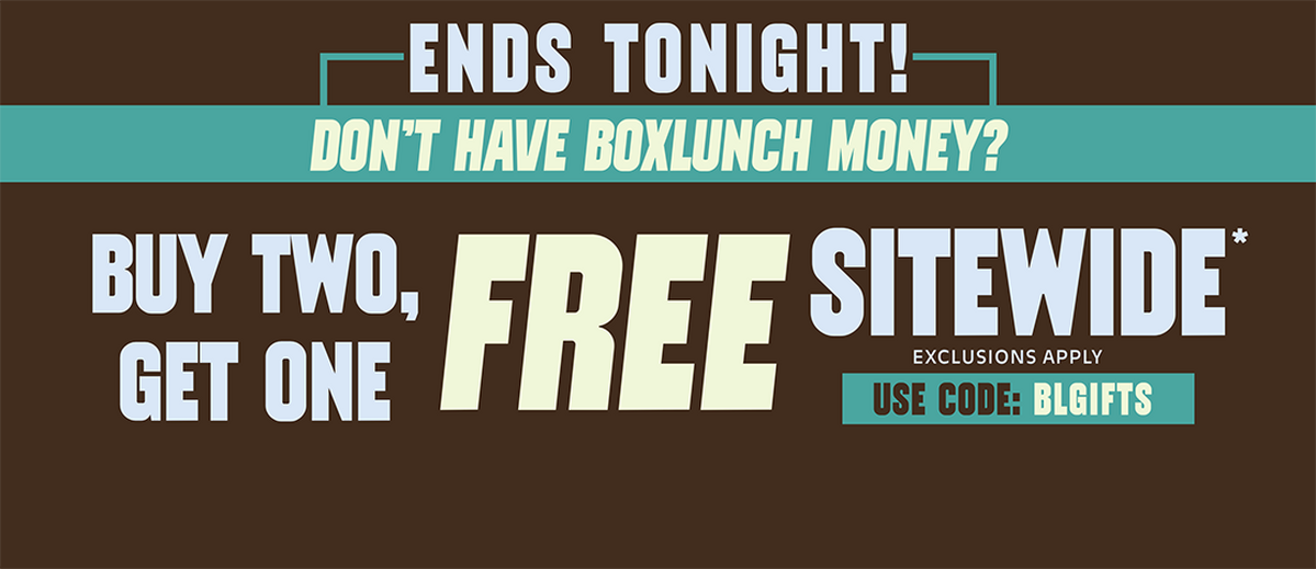 Ends Tonight! Buy 2, Get Free Sitewide - Exclusions Apply