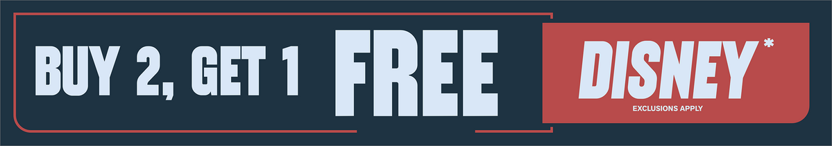 Buy 2 Get 1 Free Disney